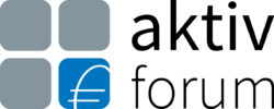 Logo aktiv forum (RGB, 10cm, 300dpi, weißer Hintergrund)
